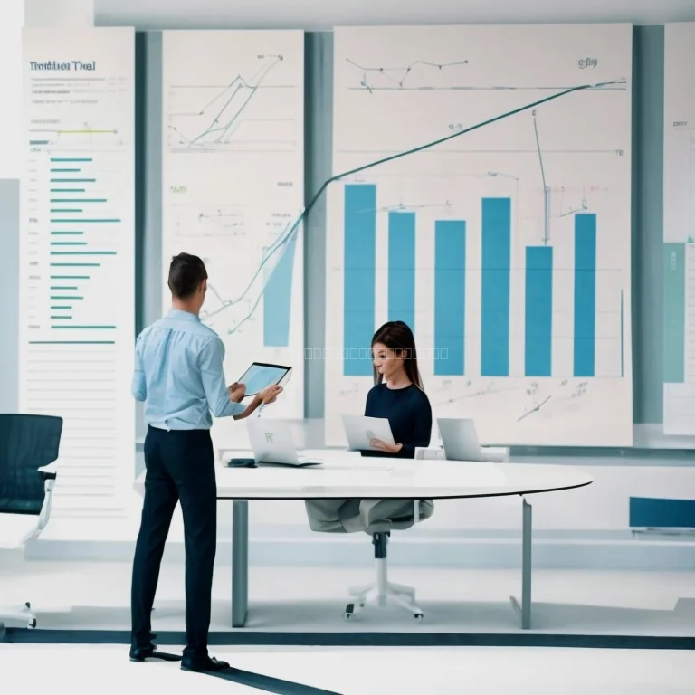 Visualisierung der Struktur eines Finanzsystems