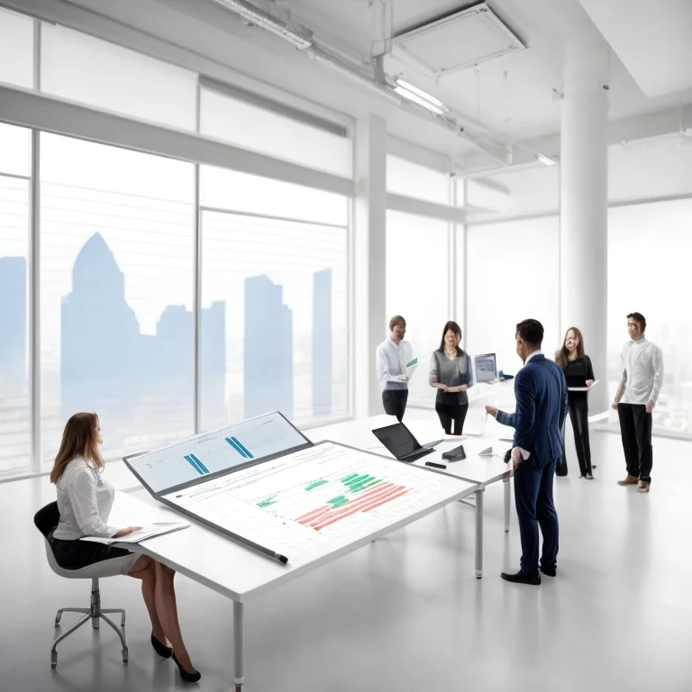 Teilnehmer in interaktivem Workshop