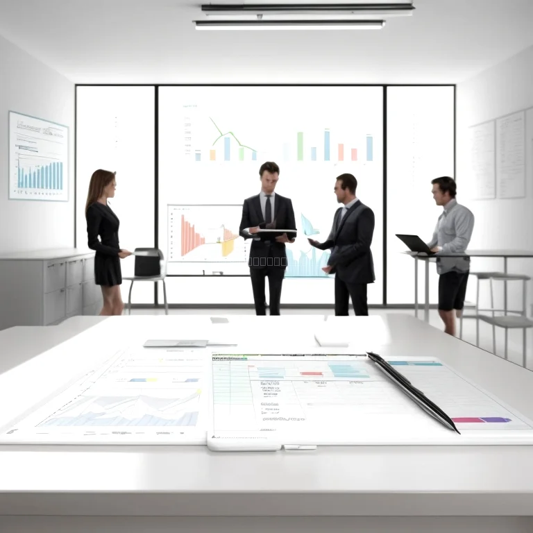 Dozent erklärt Diagramm